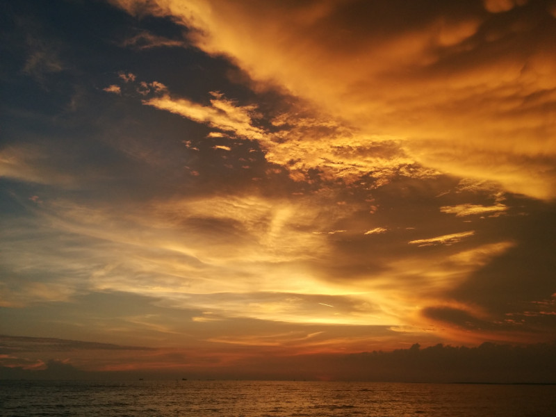 Morib Beach Sky